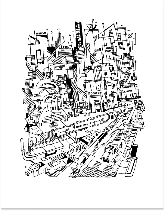 Edgar — Cubist Contour