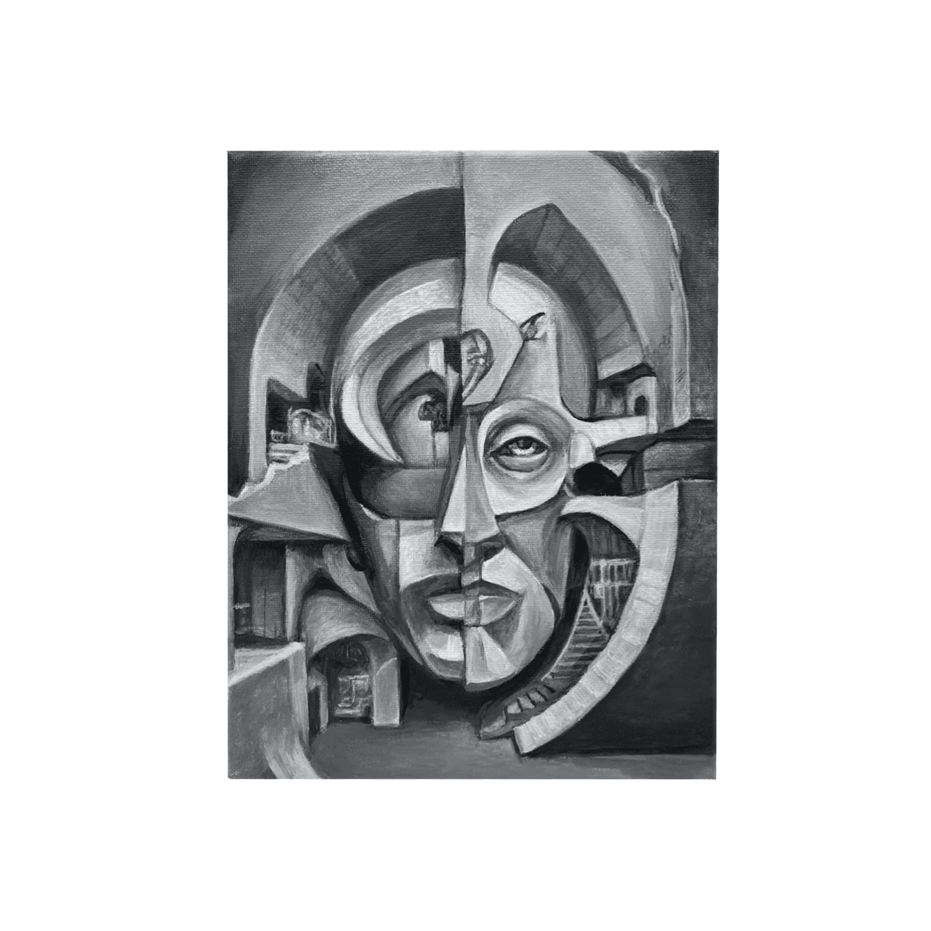 Mechanism of Thought — Acrylic on canvas, Surrealism collection by Shane Bouchard