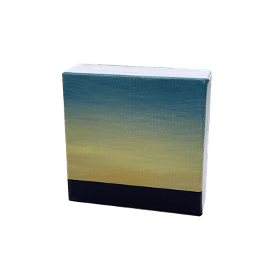 Horizons — Soft Blue Gold — detail view 2 of 2