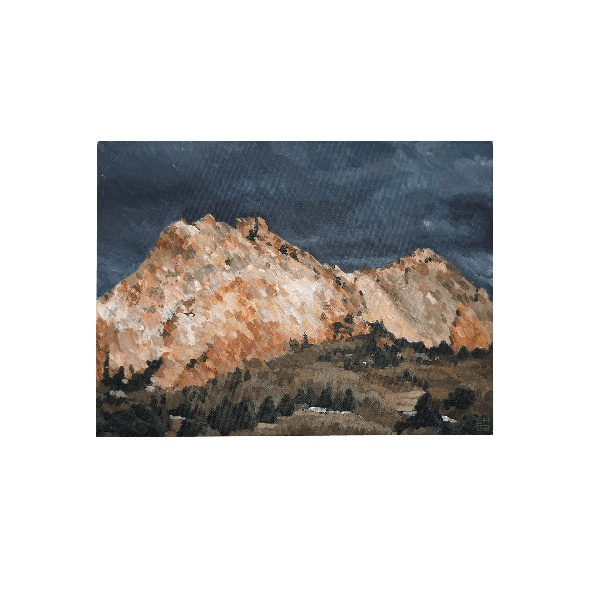 Colorado — Acrylic on canvas, Surrealism collection by Shane Bouchard