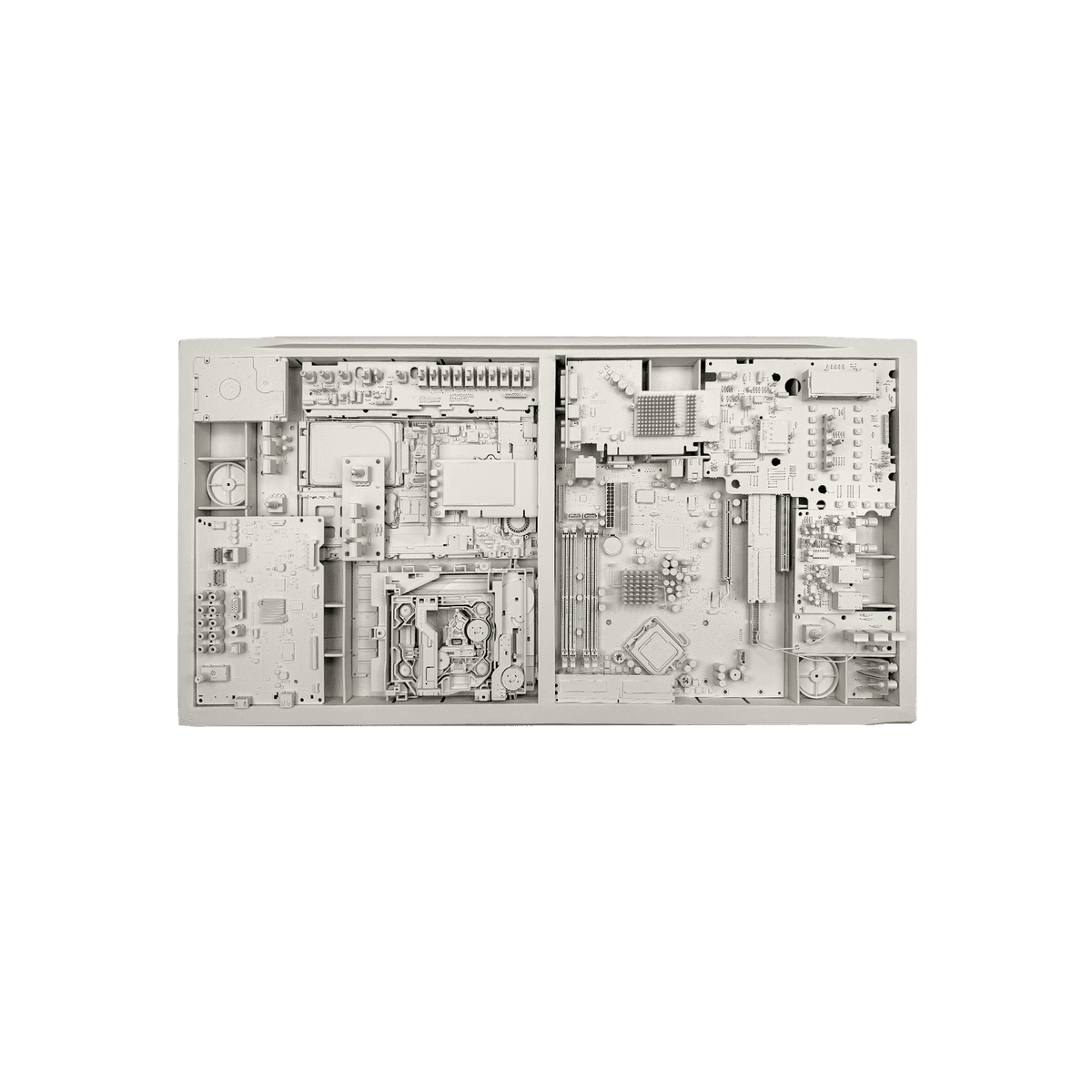 Motherboard — Think Tank — Found object sculpture, Motherboards collection by Shane Bouchard