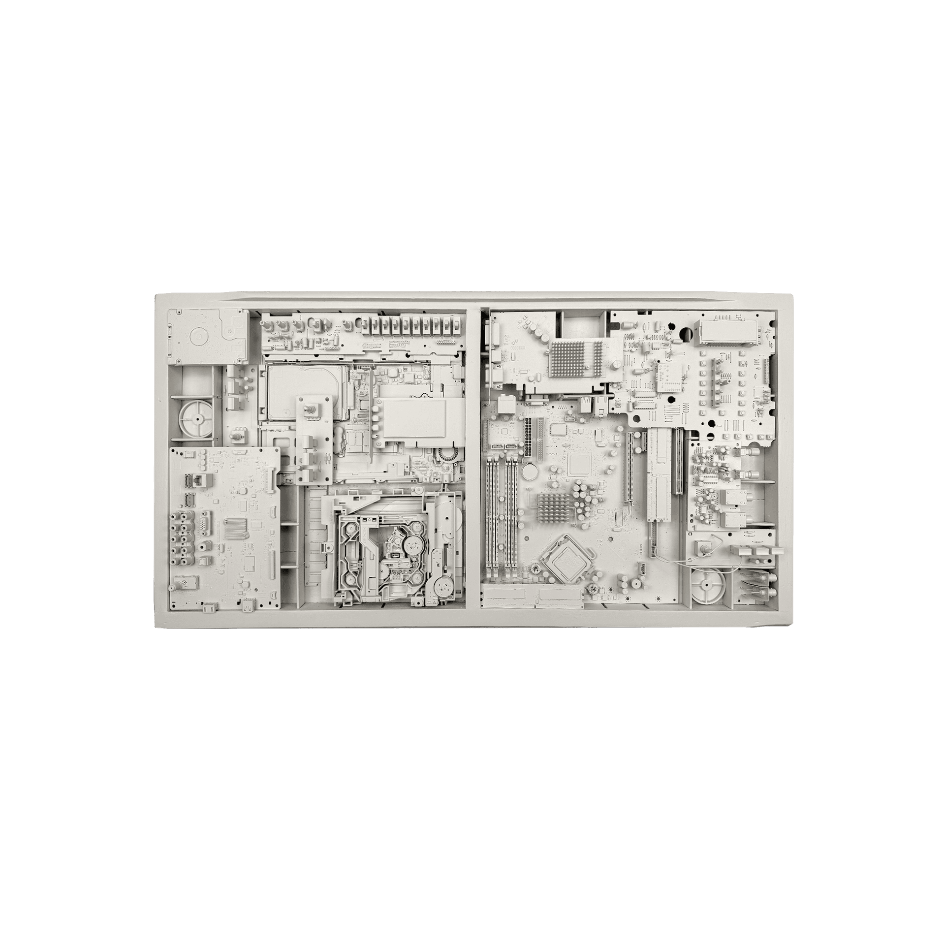 Motherboard — Think Tank — Found object sculpture, Motherboards collection by Shane Bouchard