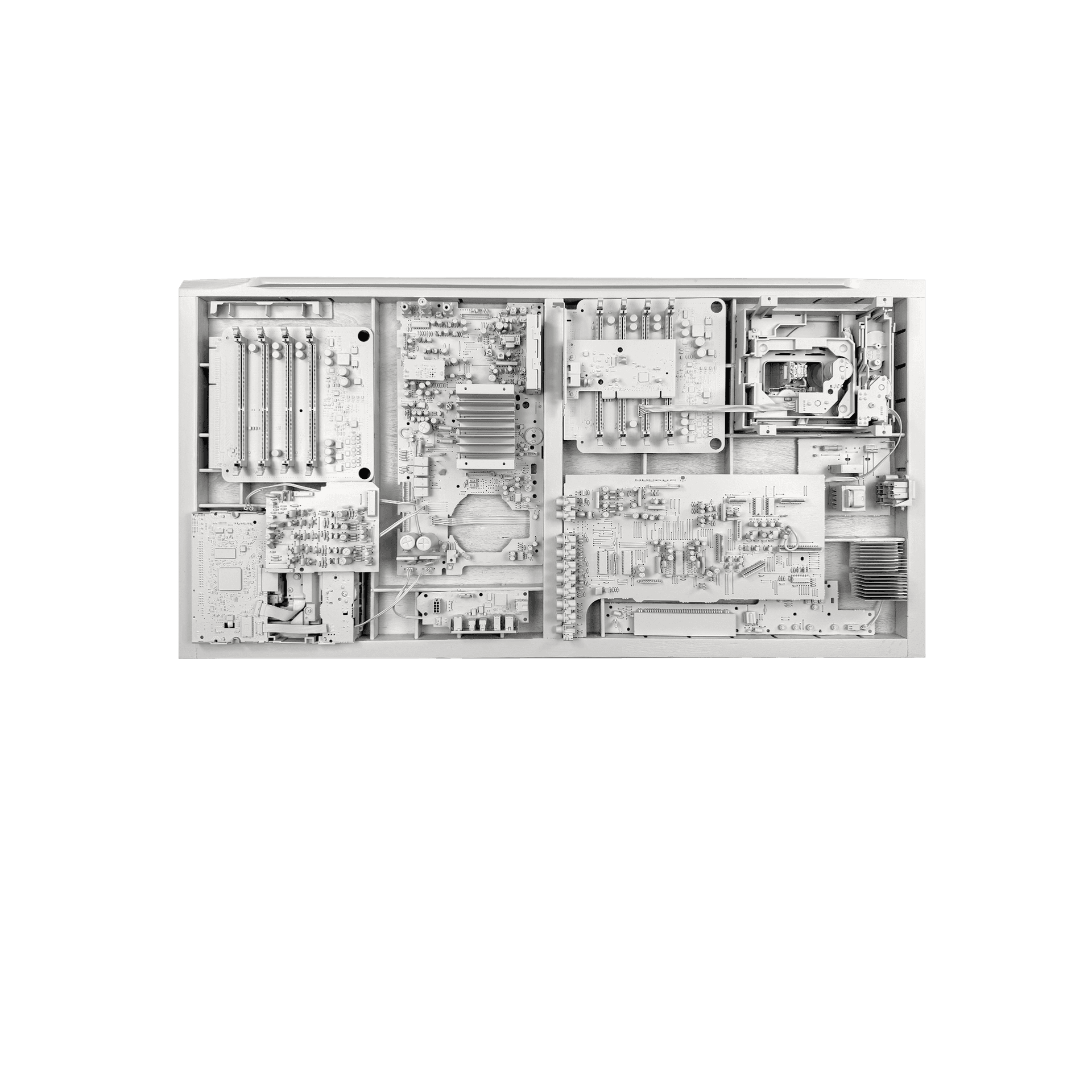 Motherboard — Titans — Found object sculpture, Motherboards collection by Shane Bouchard