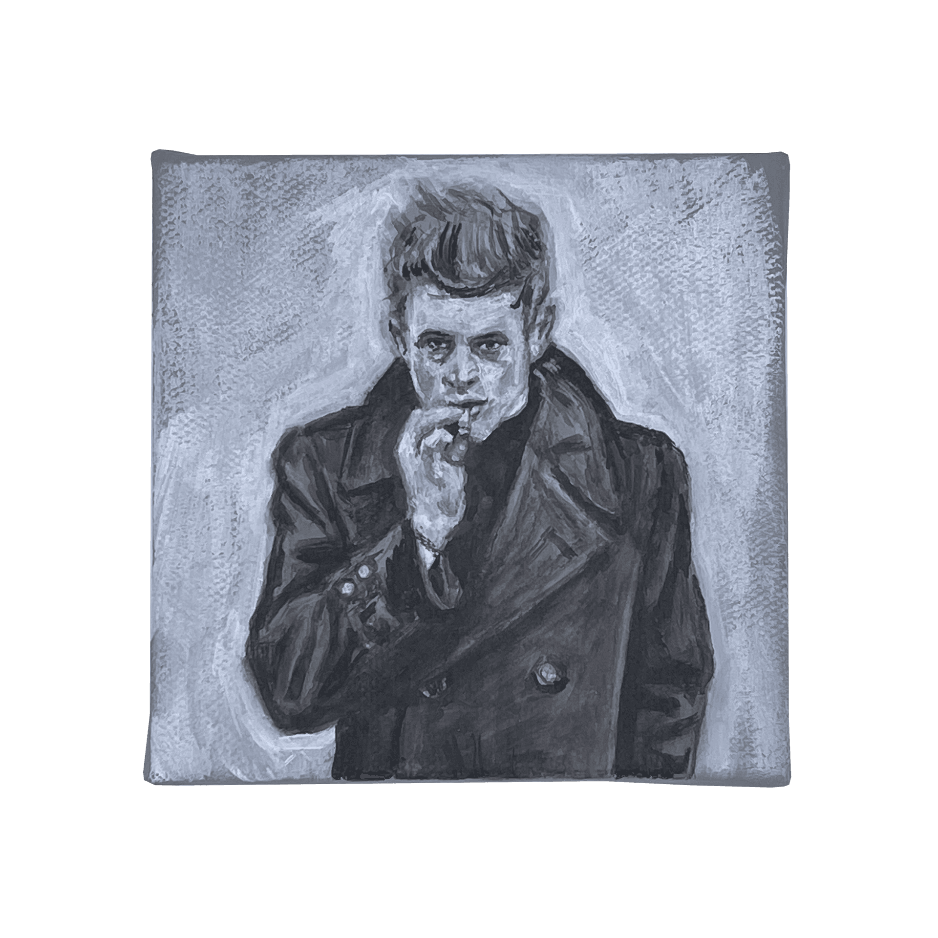 Portrait - James Dean — Acrylic on canvas, Portraits collection by Shane Bouchard