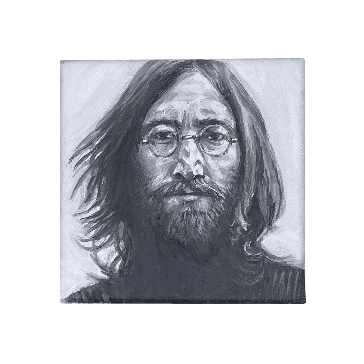Portrait: John Lennon — Acrylic on canvas, Portraits collection by Shane Bouchard