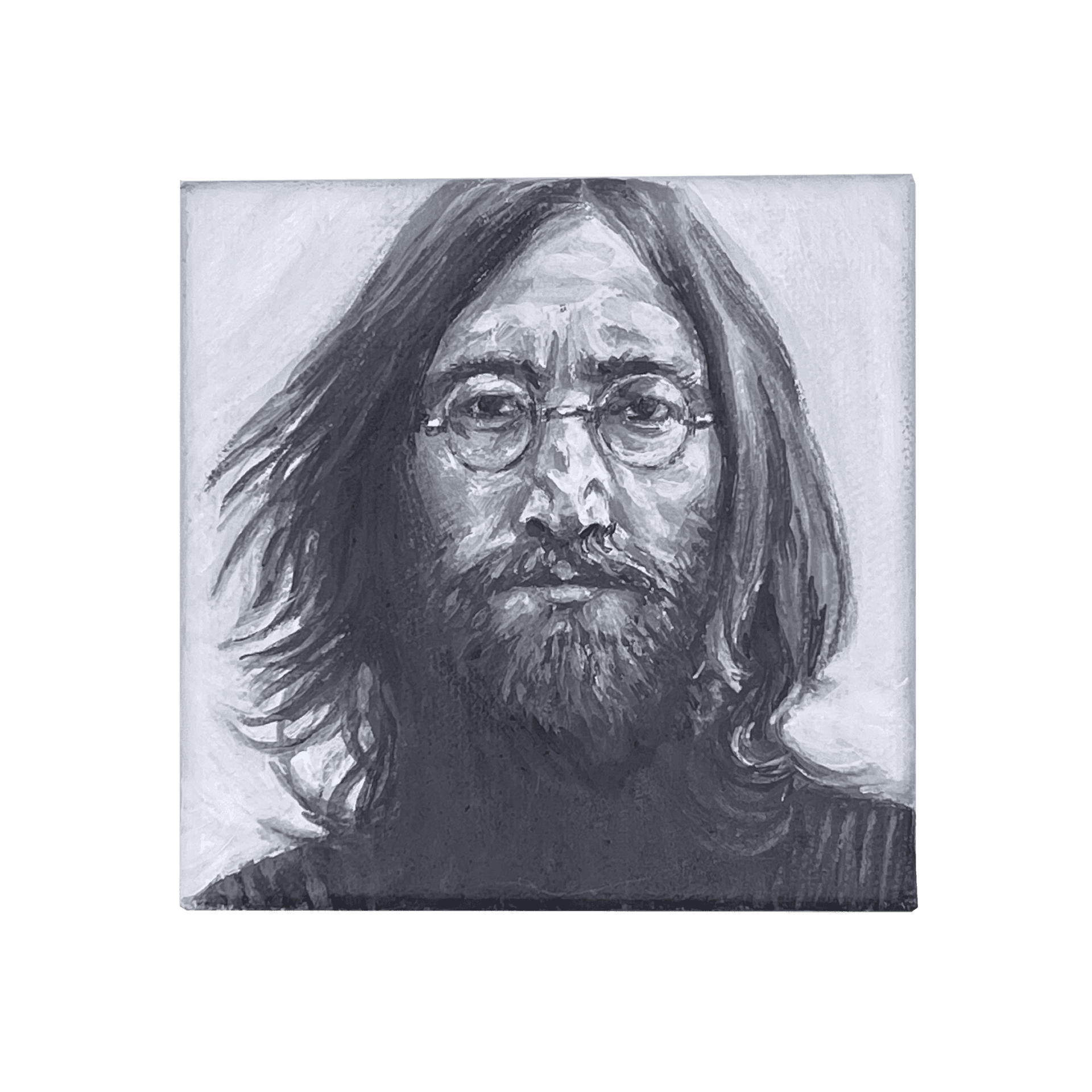 Portrait: John Lennon — Acrylic on canvas, Portraits collection by Shane Bouchard