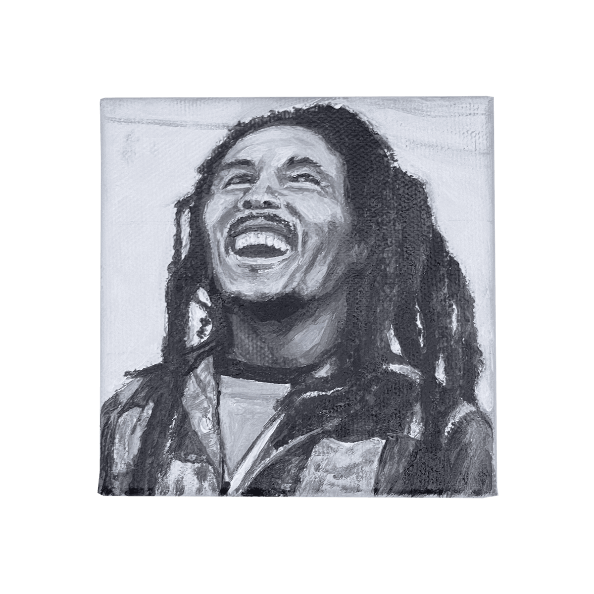 Portrait: Bob Marley — Acrylic on canvas, Portraits collection by Shane Bouchard