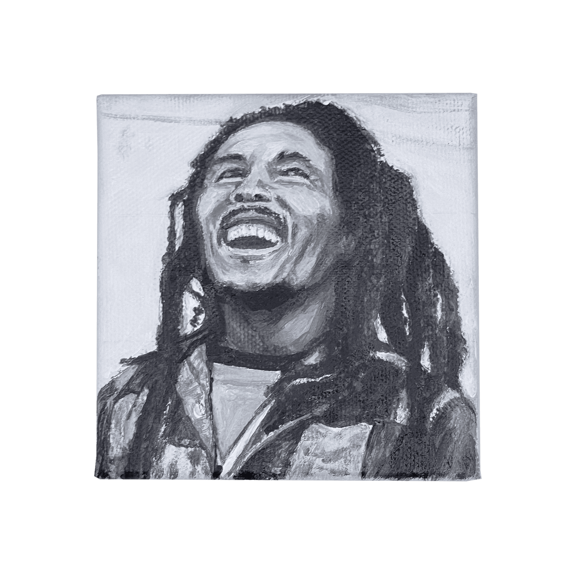 Portrait: Bob Marley — Acrylic on canvas, Portraits collection by Shane Bouchard