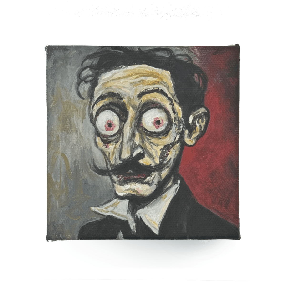 Zombie Dali — Acrylic on canvas, Surrealism collection by Shane Bouchard
