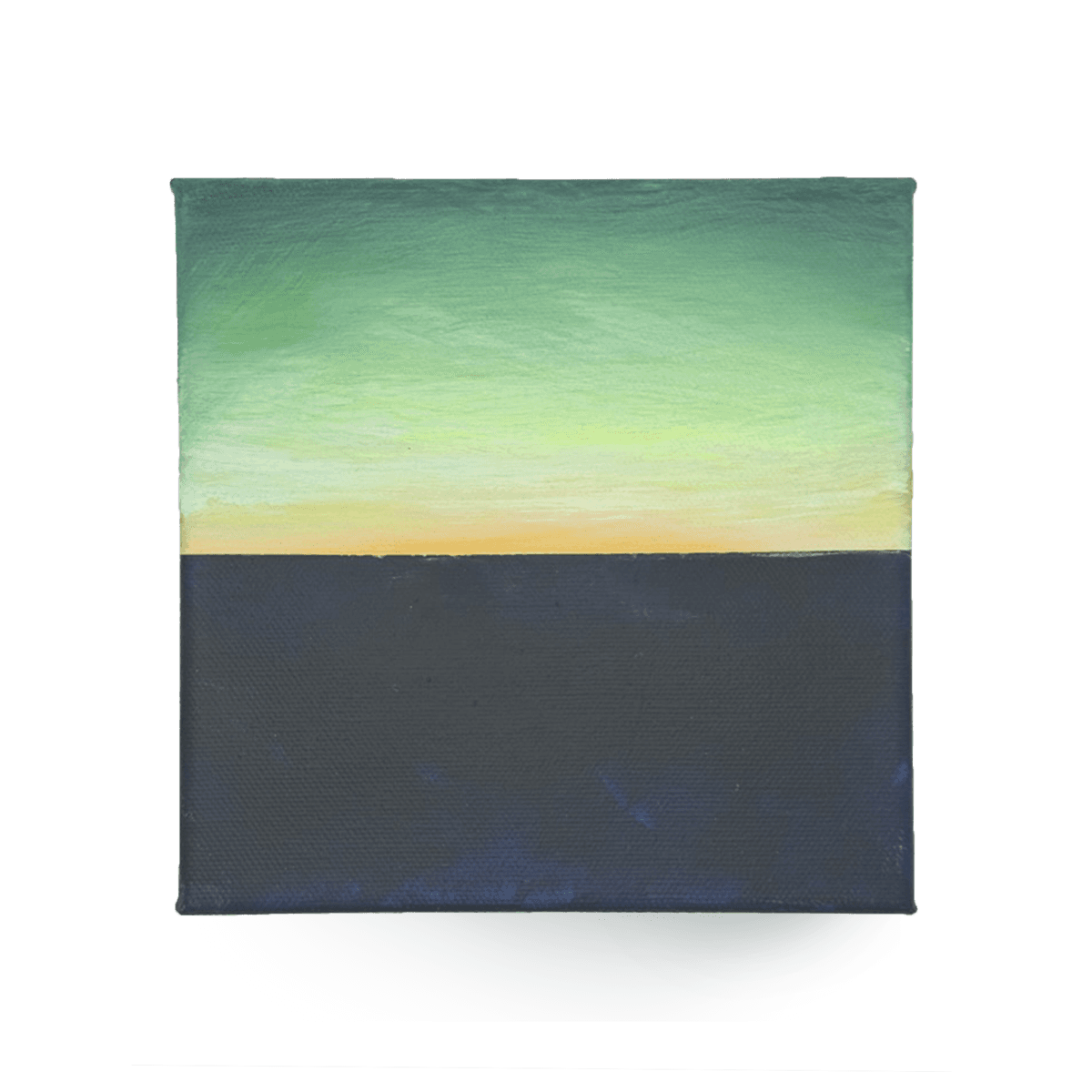 Horizons - Green Gold — Acrylic on canvas, Horizons collection by Shane Bouchard