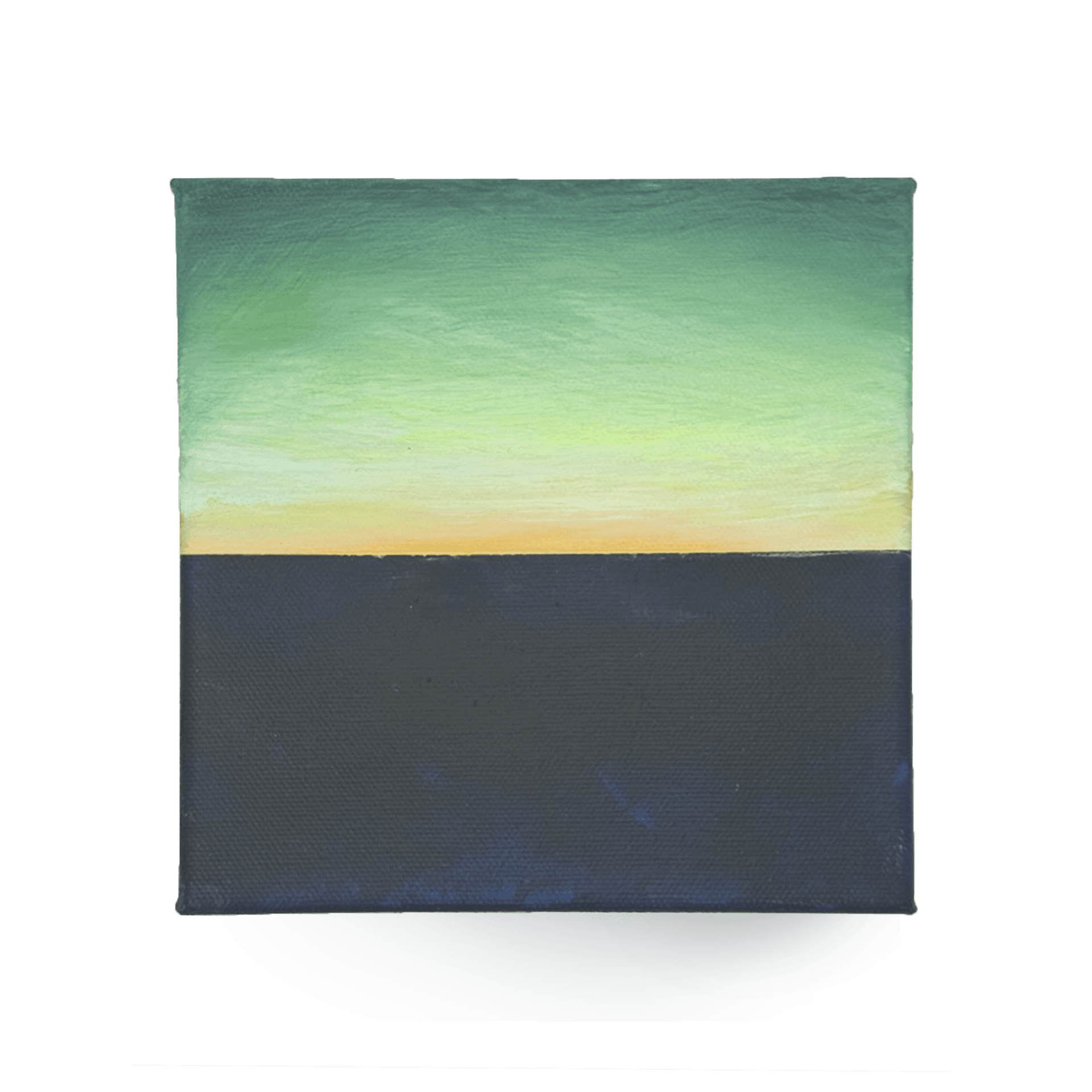 Horizons - Green Gold — Acrylic on canvas, Horizons collection by Shane Bouchard
