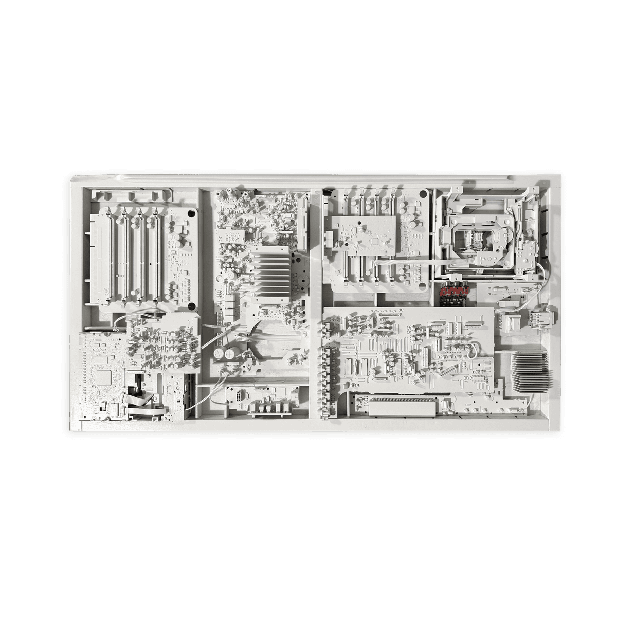 Motherboard — Cream — Found object sculpture, Motherboards collection by Shane Bouchard