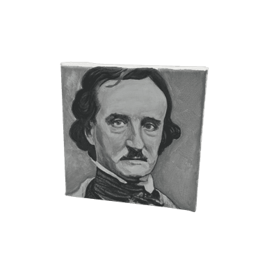 Portrait - Edgar Allan Poe — detail view 2 of 2