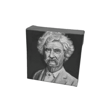 Portrait - Mark Twain — detail view 2 of 2