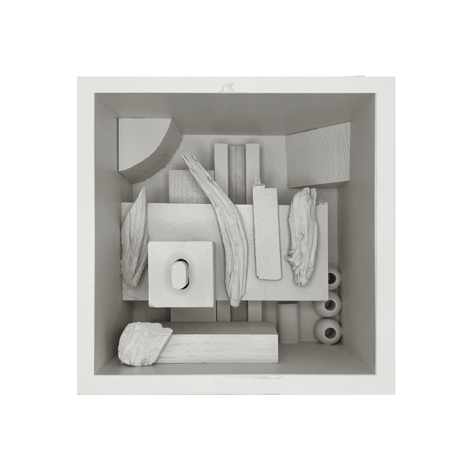 Whispers — Found object relief, Other collection by Shane Bouchard