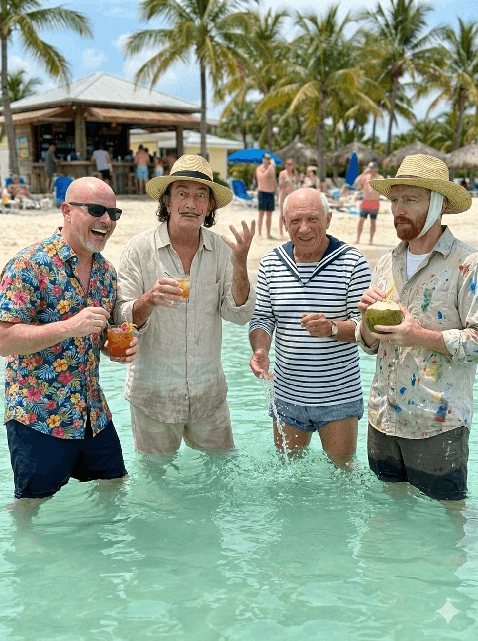 Cancun with the crew